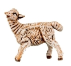 Kunstharzfiguren-10cm-Schaf umschauend