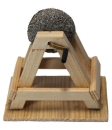 Schleifstein, aus Holz klein